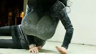 कलिलो ट्रफल सेक्स पछि आबनूस सह फीड